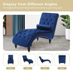 Velvet Chaise Lounge