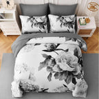 Queen Comforter Set 7 Piece Bed in a Bag