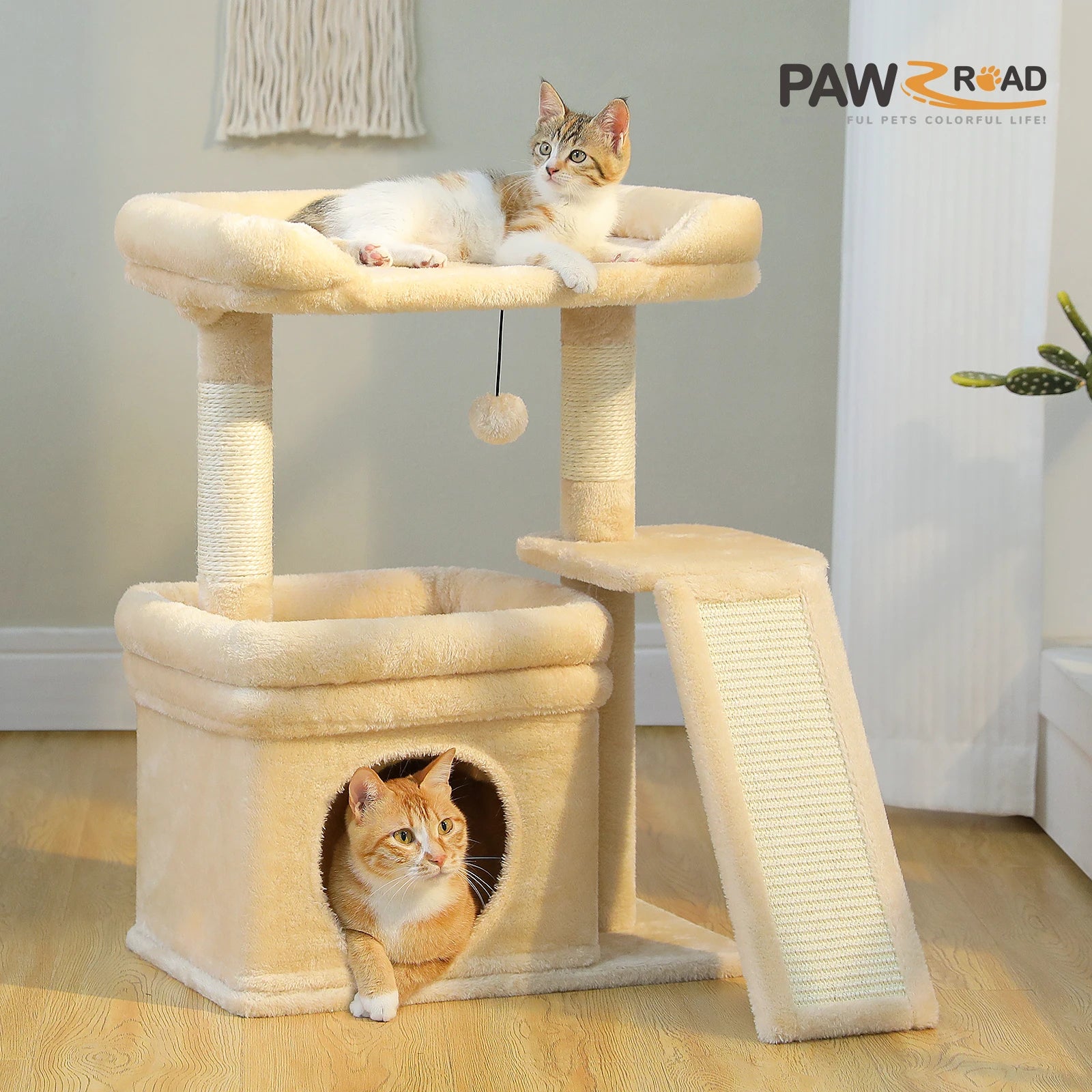 Cat Tree Tower with Scratching Post