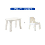Kids Study Table And Chairs Set indoor/outdoor