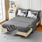 Queen Comforter Set 7 Piece Bed in a Bag