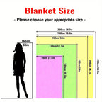 Graffiti Art Flannel Blanket