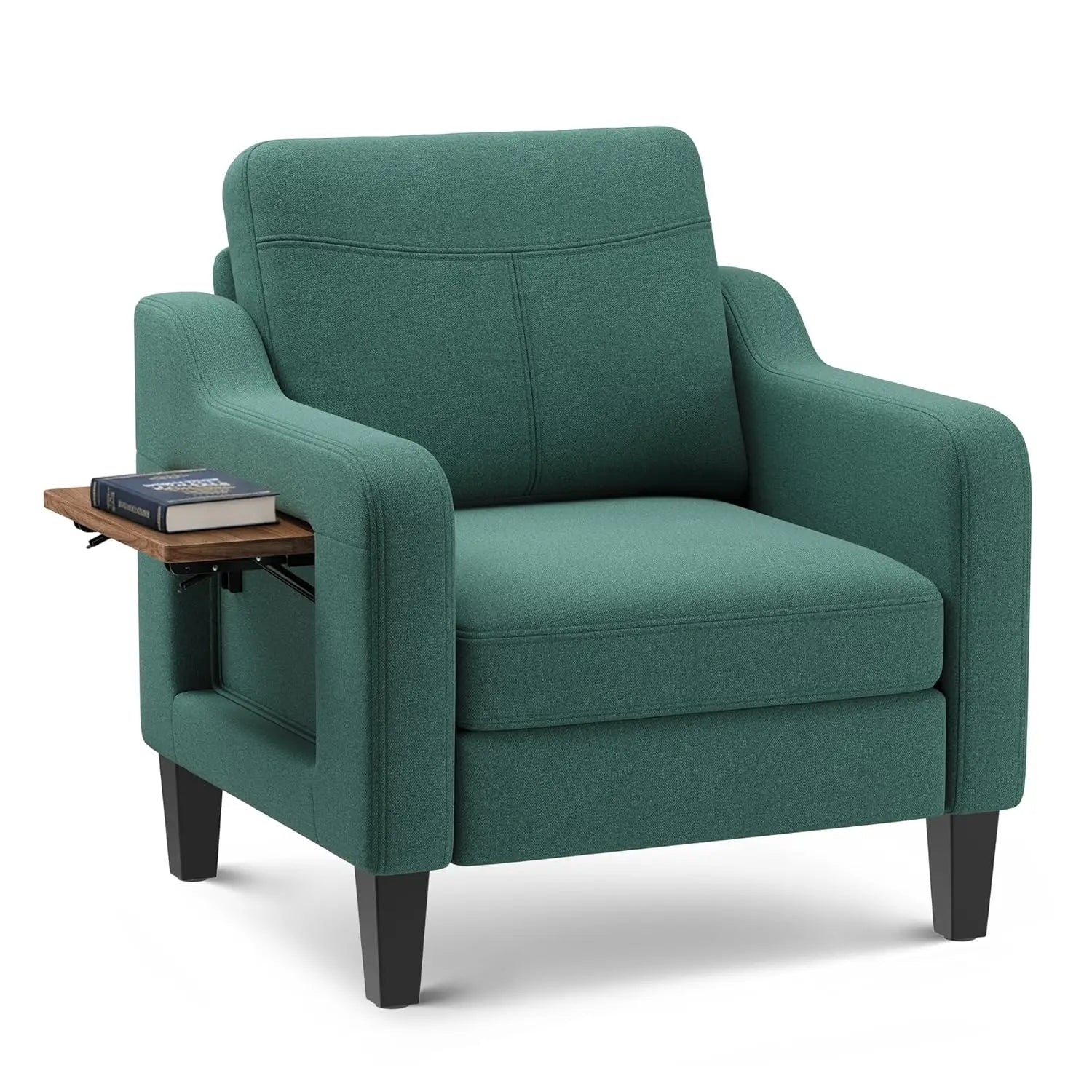 Chair with Foldable Side Table