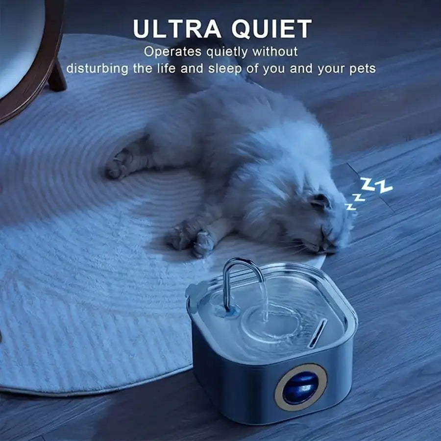 Stainless Steel Cat/Dog Water Fountain