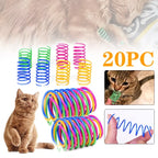 Coil Spiral Springs Cat Toys