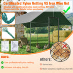 Large Outdoor Metal Chicken Coop