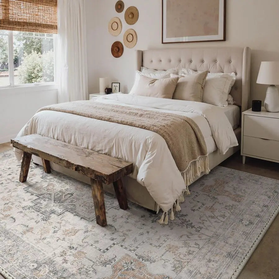 Area Rug, Machine Washable Non Slip
