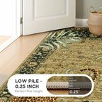 8x10 Tiger Print Rugs for Living Room