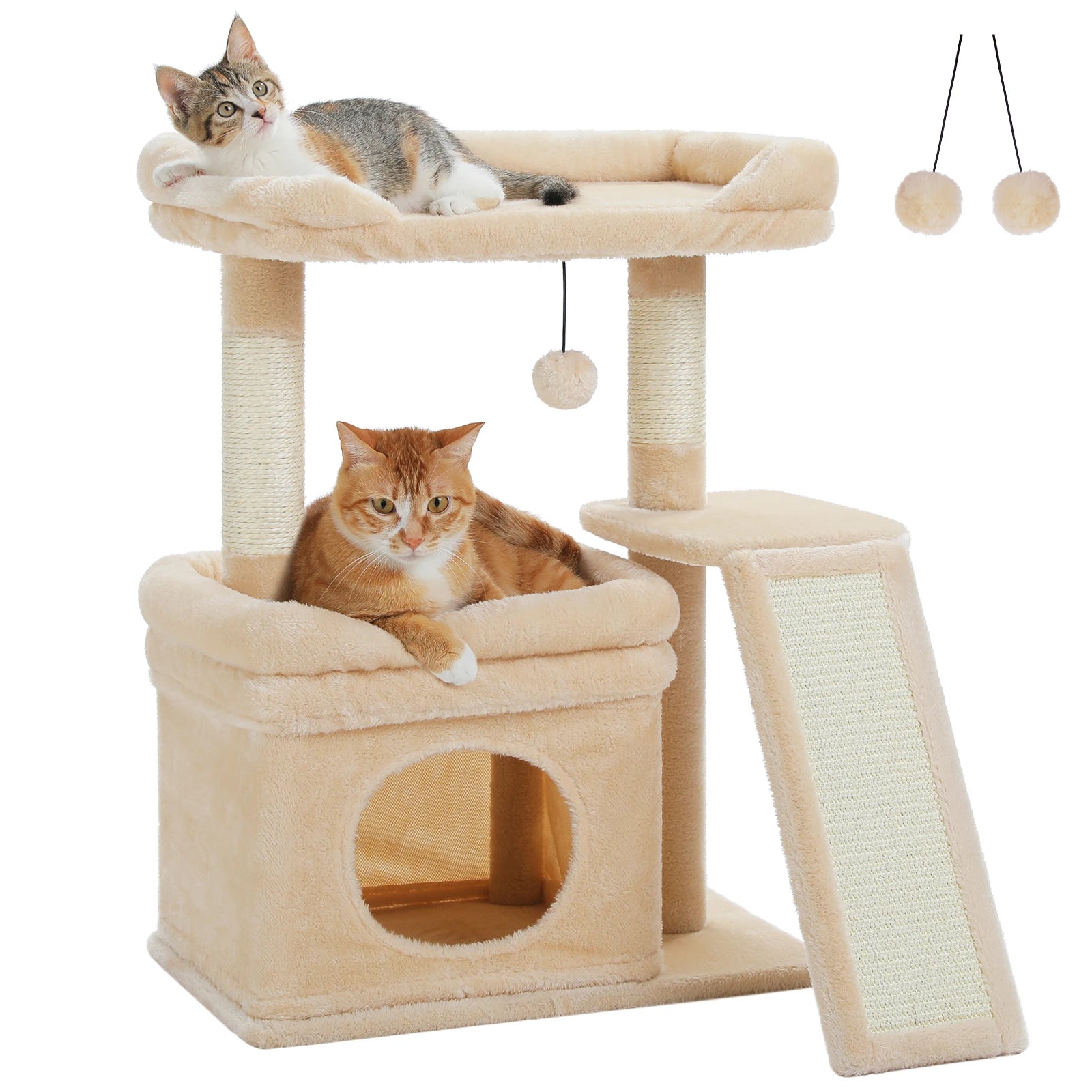 Cat Tree Tower with Scratching Post