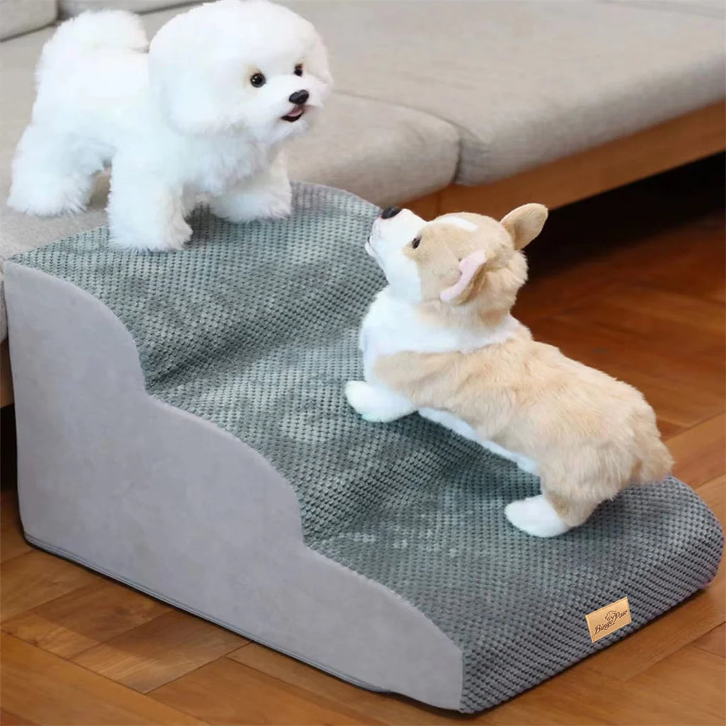 Pet Stairs for High Beds and Sofa Couch High-Density Sponge