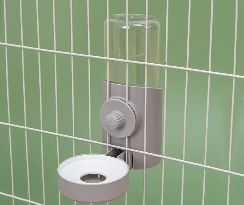 Hanging Automatic Pet Feeder with 30oz Bowl and 500ml Water Dispenser