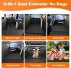 Pet Travel Accessories, Foldable Dog Car Seat, Pet Seat Safety, Car Rear Seat Protector