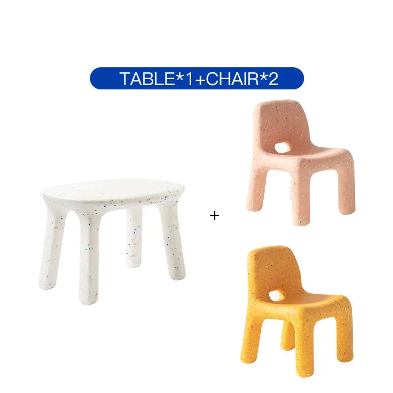 Kids Study Table And Chairs Set indoor/outdoor