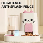 Pet large-capacity feeder integrated automatic water dispenser