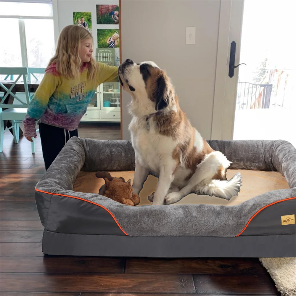 Large Orthopedic Dog Bed