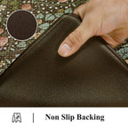 2 pc Anti Fatigue Mat Non Slip Waterproof Kitchen Rug