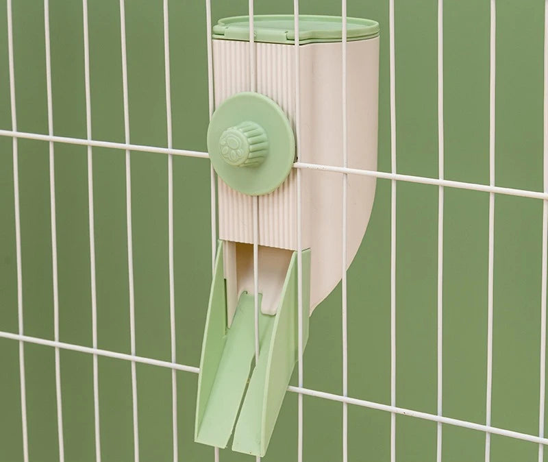 Hanging Automatic Pet Feeder with 30oz Bowl and 500ml Water Dispenser