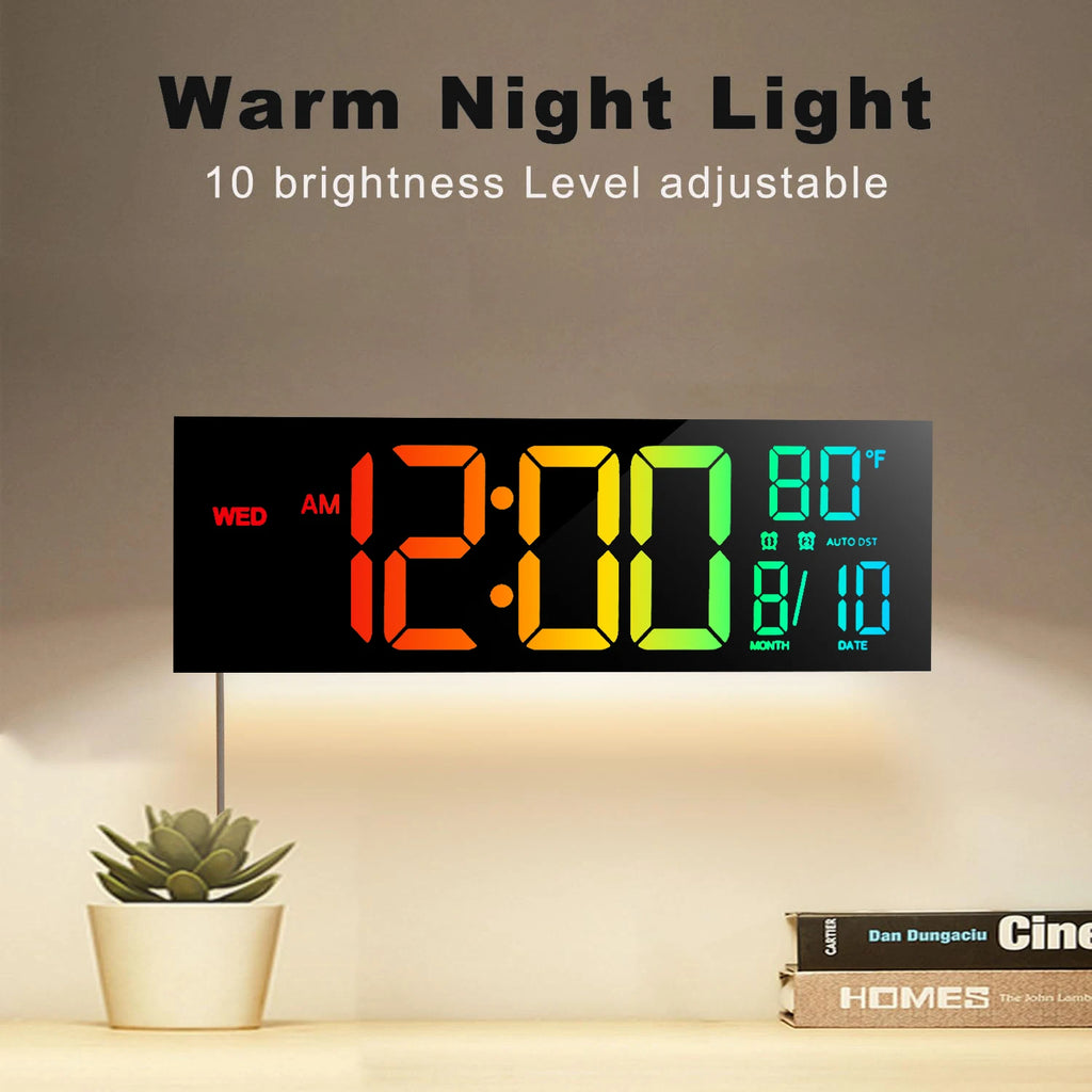 Big LED Display with Remote, 8 RGB Color