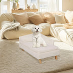 Elevated Pet Bed with Sturdy Wood Legs for Small Animal