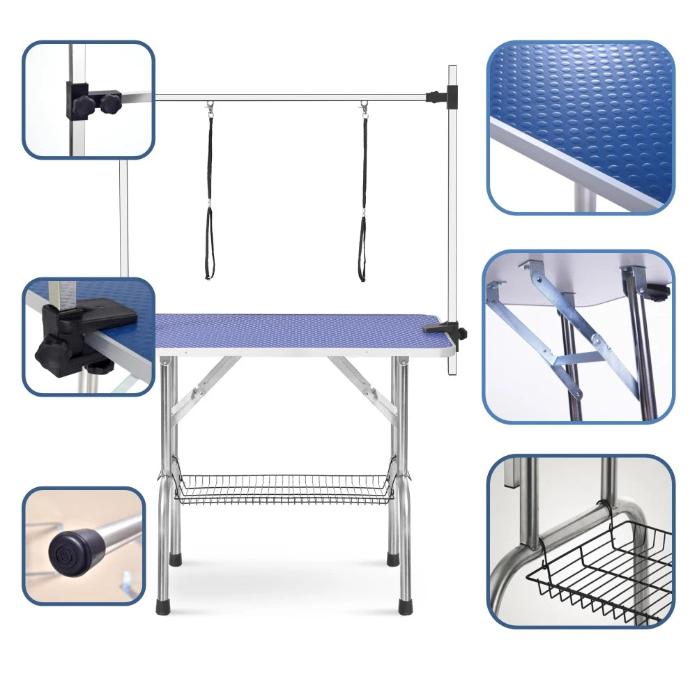 Foldable Pet Grooming Table for small/medium dogs