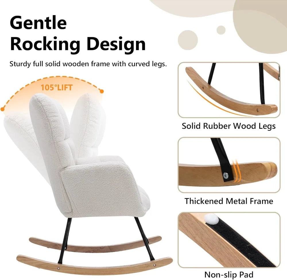 Rocking Chair Upholstered