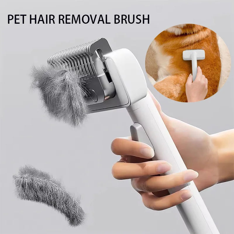 Efficient Pet Hair Removal Brush Designed For Cats Dogs