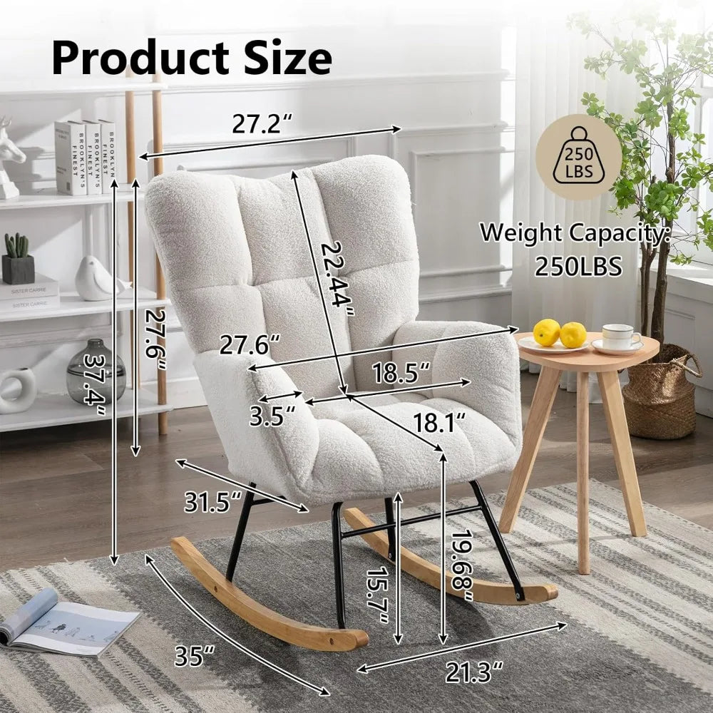 Rocking Chair Upholstered