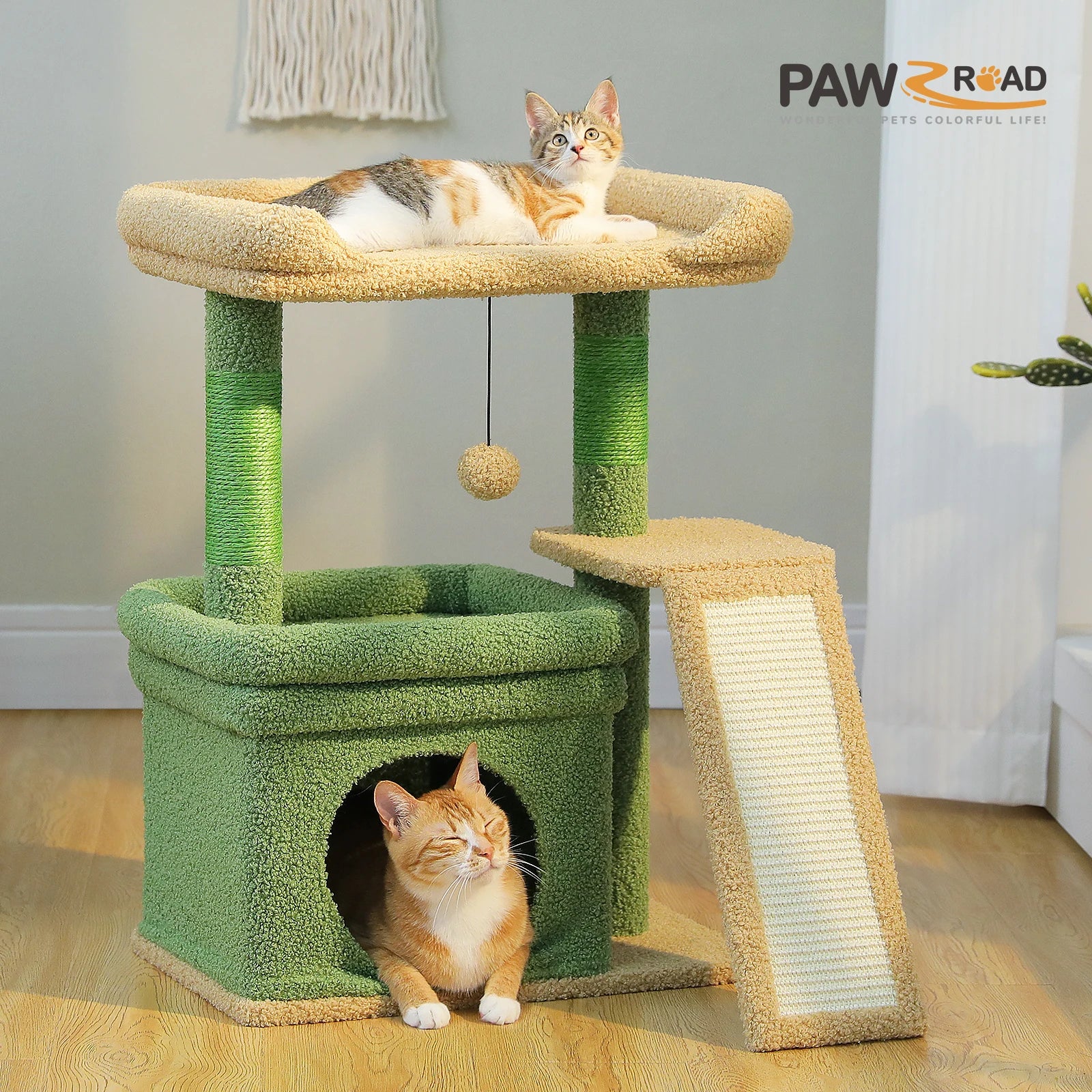 Cat Tree Tower with Scratching Post