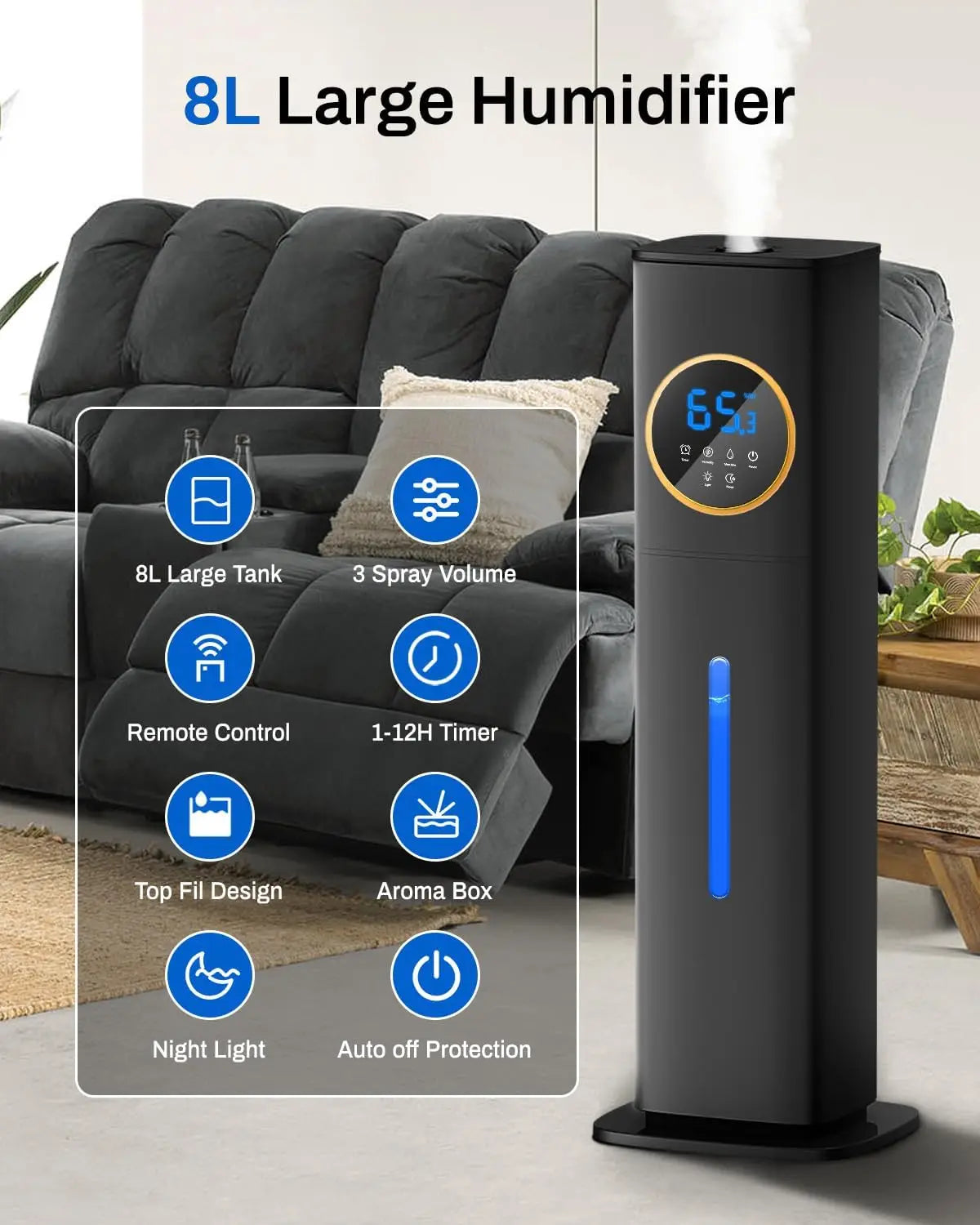Humidifier with Night Light