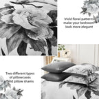 Queen Comforter Set 7 Piece Bed in a Bag