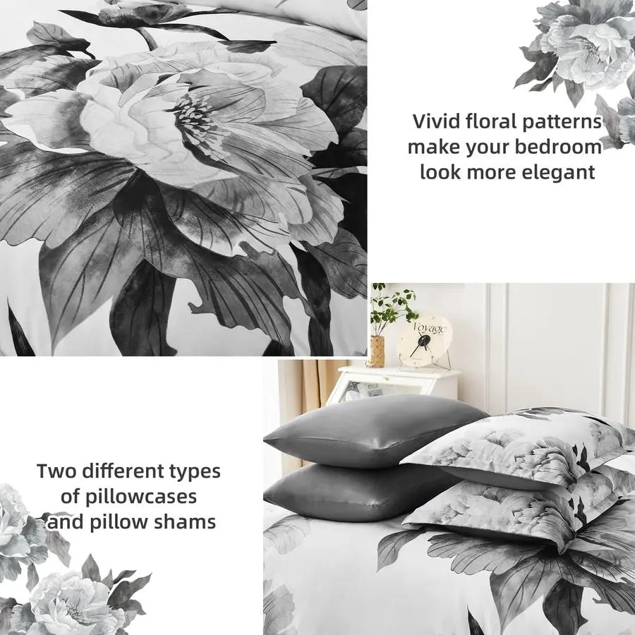 Queen Comforter Set 7 Piece Bed in a Bag