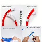 USB Rechargeable LED Glow Collar for Dogs Cats Night Safety
