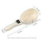 Pet food weighing electronic scale