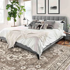 Waterproof Floral Area Rug