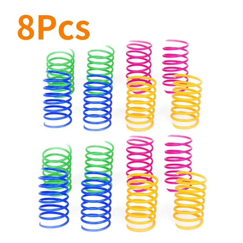 Coil Spiral Springs Cat Toys