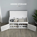 Entryway Bench with Cushion