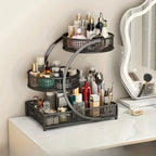 Storage Rack and Cosmetic Organizer