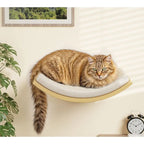 4-Piece Wooden Cat Climbing Furniture Set wall mounting