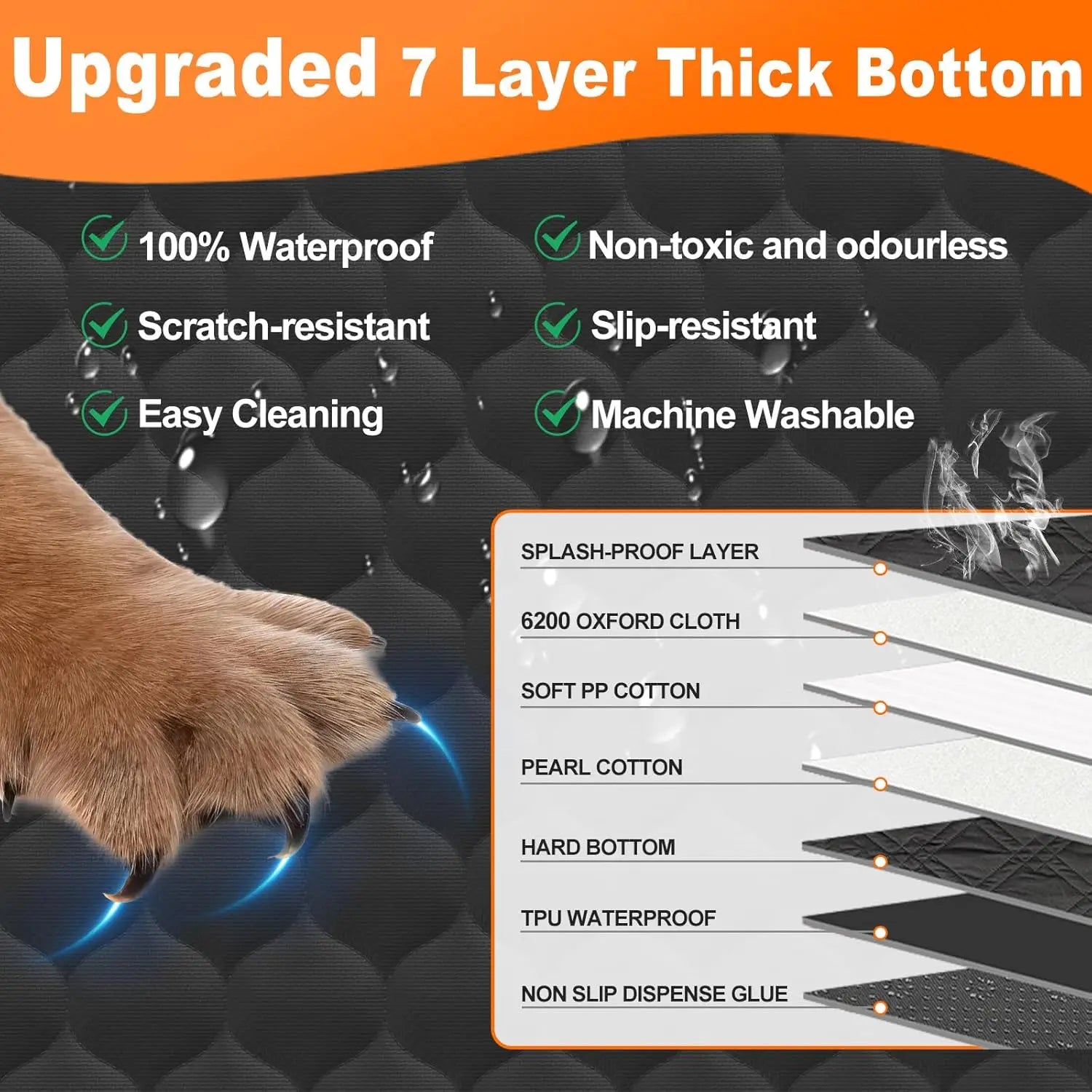 Pet Travel Accessories, Foldable Dog Car Seat, Pet Seat Safety, Car Rear Seat Protector