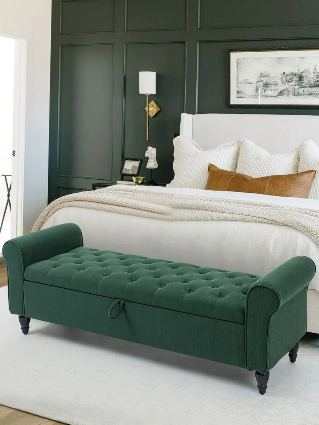 Upholstered Storage Bench
