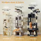 Large Cat Tree Tower With Scratching Posts.
