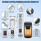 Hair Clippers Set for grooming hair, beards and pets