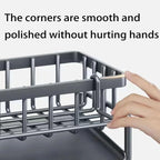 Kitchen Sink Organizer with Tilted Water Tray